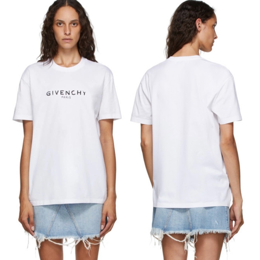 Givenchy Logo Classic Graphic Short Sleeve Tee - Picture 4 of 16